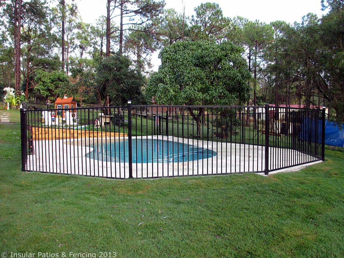 Flat Top Pool Fencing - Gavan - Gold Coast - Insular ...