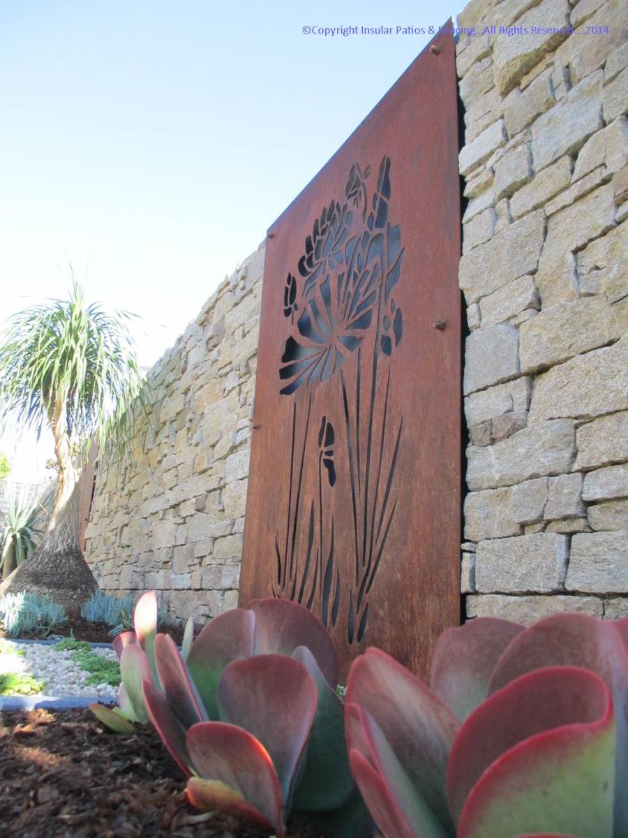 Laser Cut Corten Steel Panels